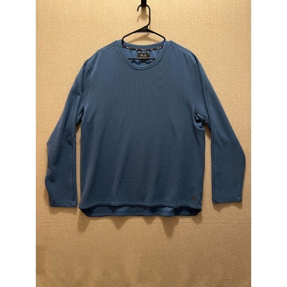 FLX Shirt Men's XL Blue Long Sleeve - Picture 1 of 12